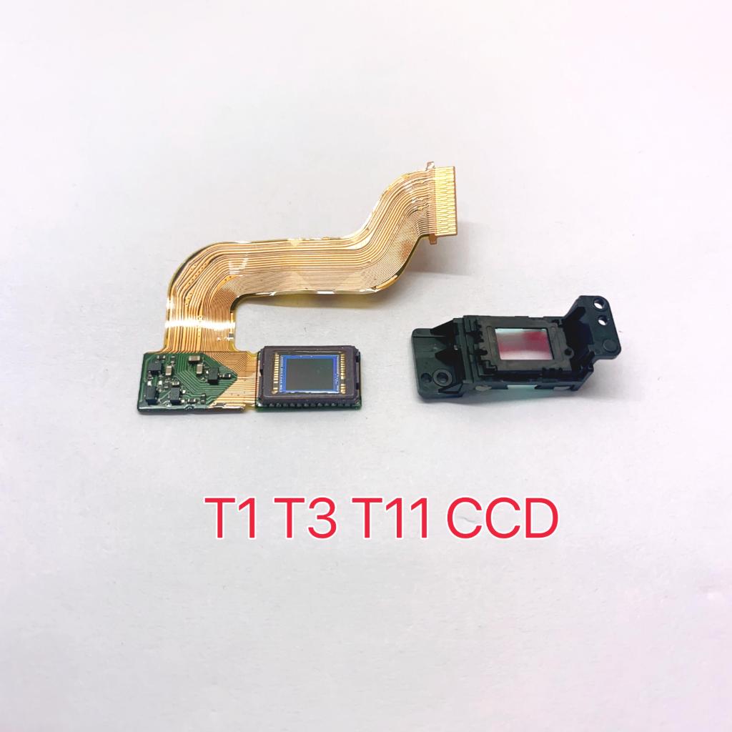 เซ็นเซอร์ใหม่ CCD สําหรับ Sony T1 T3 T11 T33 CCD CMOS พร้อมสาย Flex Digital Camera Repair Part