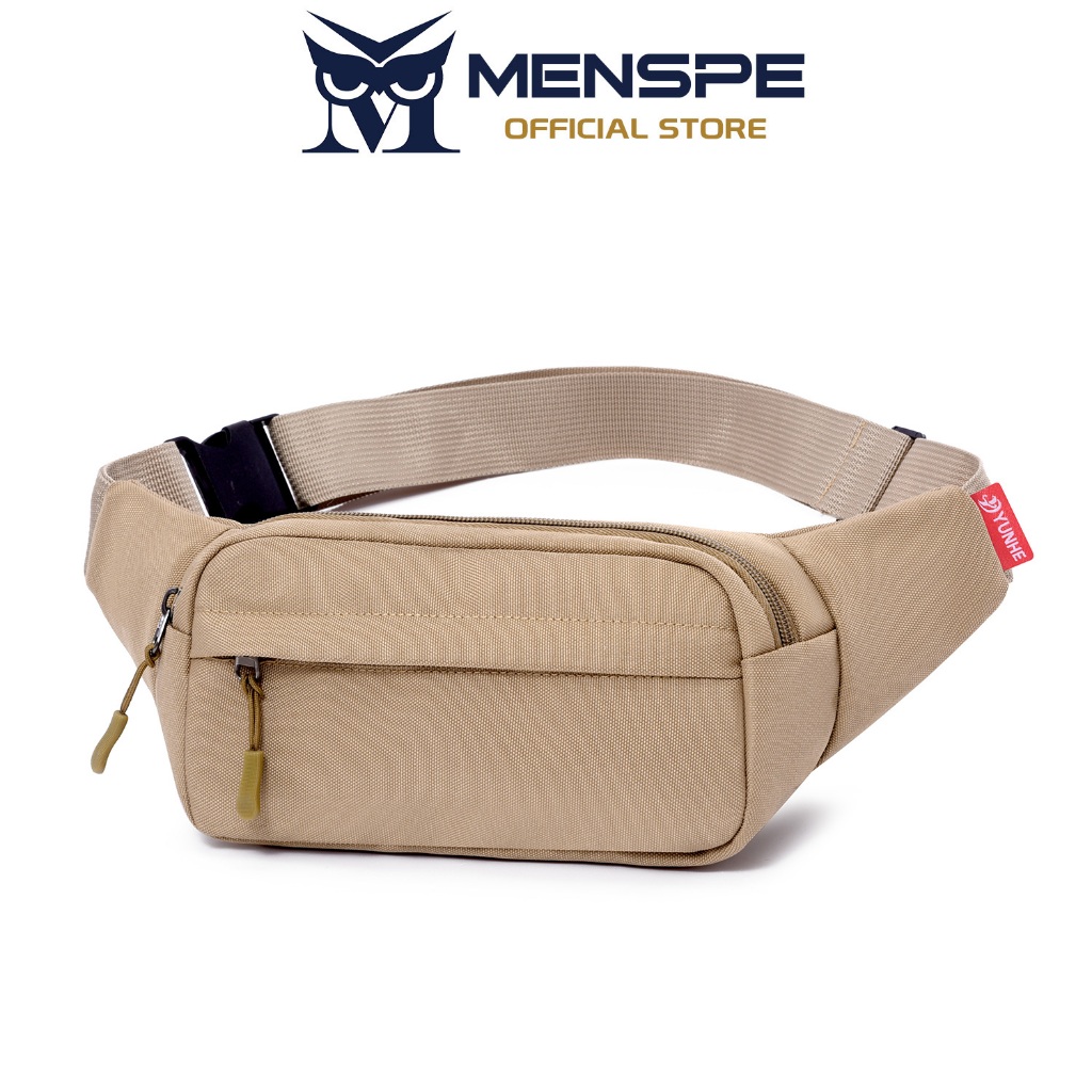 MENSPE Mens Chest Bag Unisex Crossbody Bag Waterproof Oxford Cloth Fitness Bag กระเป๋าคาดหน้าอกแฟชั่นอเนกประสงค์