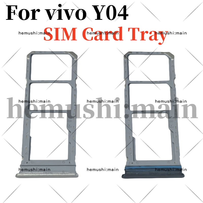 ถาดซิมการ์ดสําหรับ vivo Y04 เคสโทรศัพท์ที่ใส่ช่องโทรศัพท์มือถือ