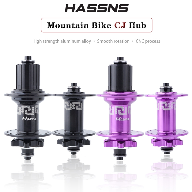 HASSNS CJ MTB Hub 6 Pawls 72 เสียง 36 32 รูสําหรับจักรยานเสือภูเขา HG 7-12 ความเร็วขี่จักรยาน