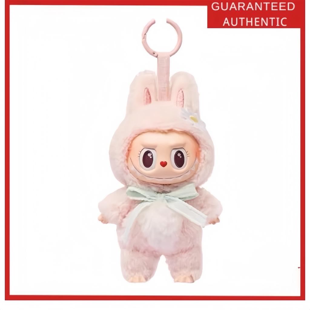 Labubu MOKOKO Close To Sweet Series Vinyl Face กล่องตาบอดของเล่นตุ๊กตาจี้ 17 ซม