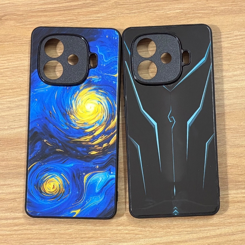 สําหรับ iQOO Z9 Turbo Plus กันกระแทกกระจกนิรภัยปกหลังสําหรับ iQOO Z9 Z9Turbo Fundas สําหรับ iQOO Z9 