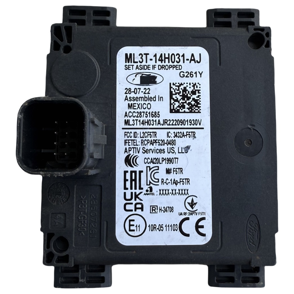 2021-2023 Ford F-150 Mustang Mach-E Blind Spot Module Sensor OEM ML3T-14H031-AJ ML3T14H031AJ