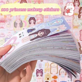 จัดส่งจากประเทศไทย 100การ์ตูนน่ารักเลเซอร์สติ๊กเกอร์มาสติ๊กเกอร์ตกแต่งกล่องแหนบ ทําเอง แต่งตัวสติ๊กเกอร์