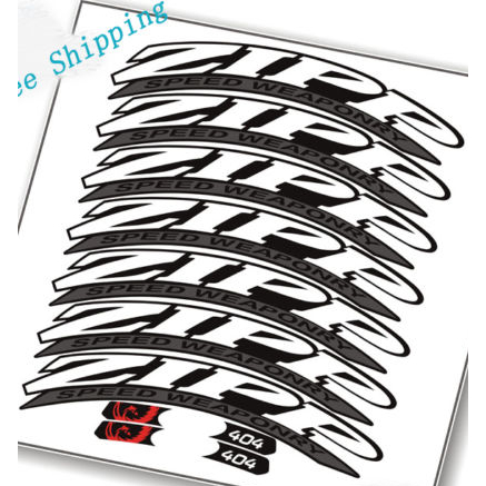 ไวนิล 3M Stickers2017 ZIP 404 SPEED WEAPONRY ชุดล้อสติ๊กเกอร์สําหรับจักรยานเสือหมอบจักรยาน