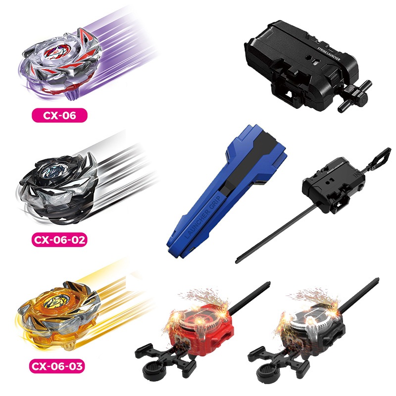 BX Bey X เบย์เบลด CX-06 cx-05 ของเล่นโลหะผสมด้านบน