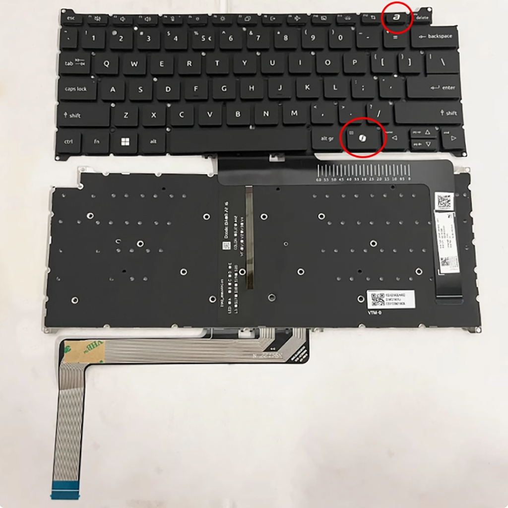 US สําหรับ Acer N21C2 N21H1 N21H3 N22C8 N23C6 SFG14-41 SF314-512/513/44/59/71 แป้นพิมพ์แล็ปท็อป