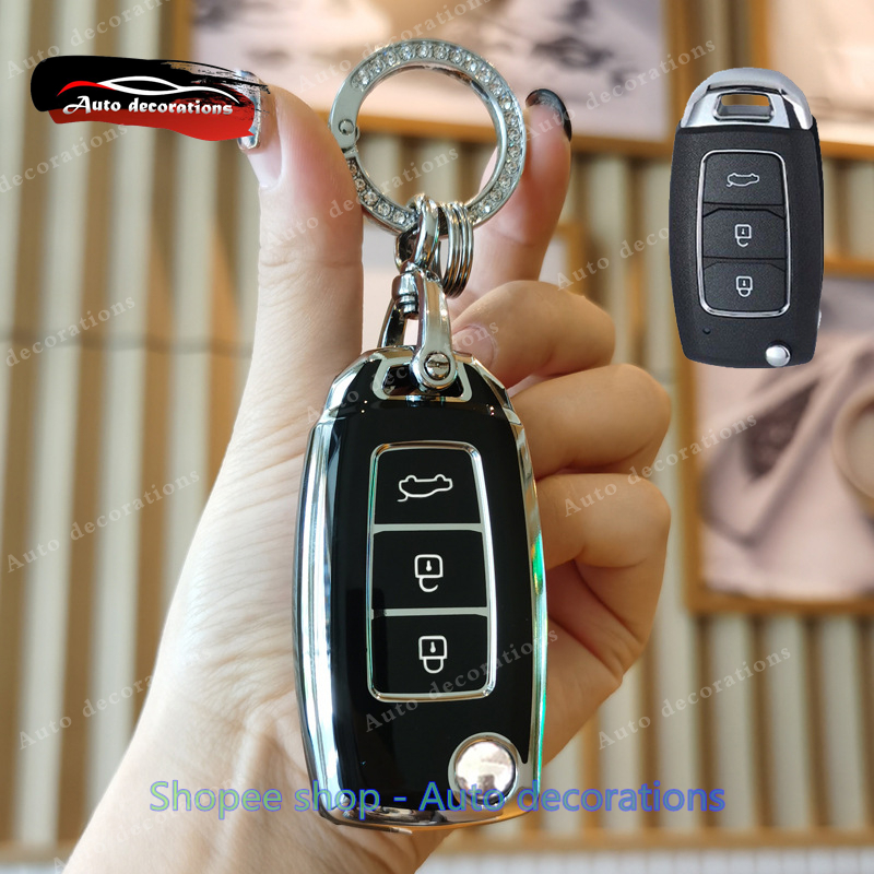 สําหรับฝาครอบกุญแจอีซูซุดีแม็กซ์ เคสกุญแจพับได้หลังจากหัวเข็มขัดเปลือกดีเอสดัดแปลง
