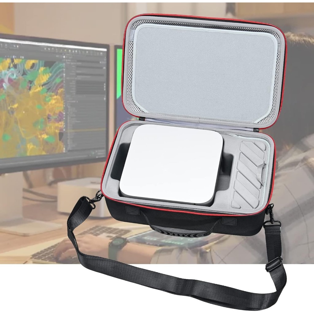 เคสแข็งป้องกันเหมาะสําหรับ Mac Studio M1 / M2/ M3/ M4 (Max/Ultra) Professional Mac Studio กระเป๋าถือ