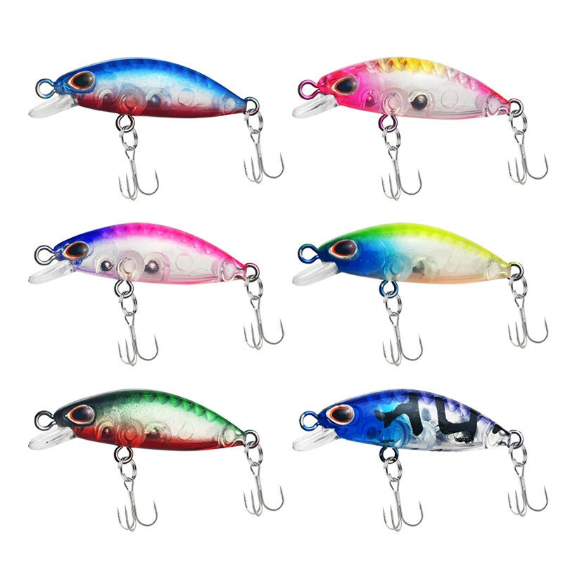 1 ชิ้นใหม่มินิเหยื่อดินสอ 4 ซม. 2 กรัม Swimbait Minnow ตกปลา Lure ลอย Bass Wobbler เหยื่อ Tackle