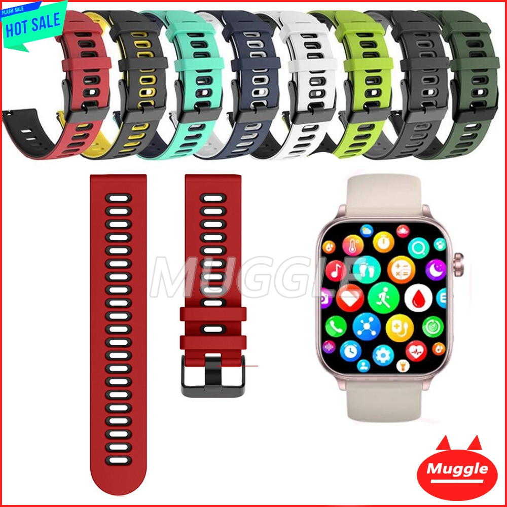 PH life HR5S PH life HR5 สายนาฬิกาซิลิโคนสําหรับ PH life HR5S PureHealth นาฬิกา สายนาฬิกา  PH Life H