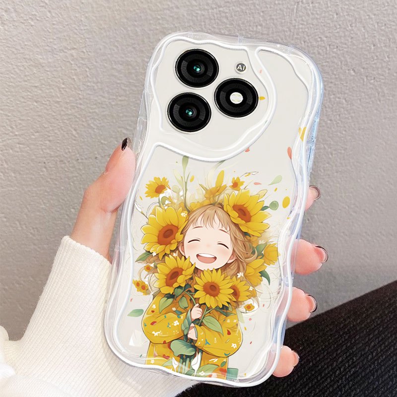 YBDเคสโทรศัพท์สําหรับITEL A90 A70 A665L A80 A50 A04 A18 A60 A60S A671L A671LC A507LXUฤดูร้อนซันไชน์ด