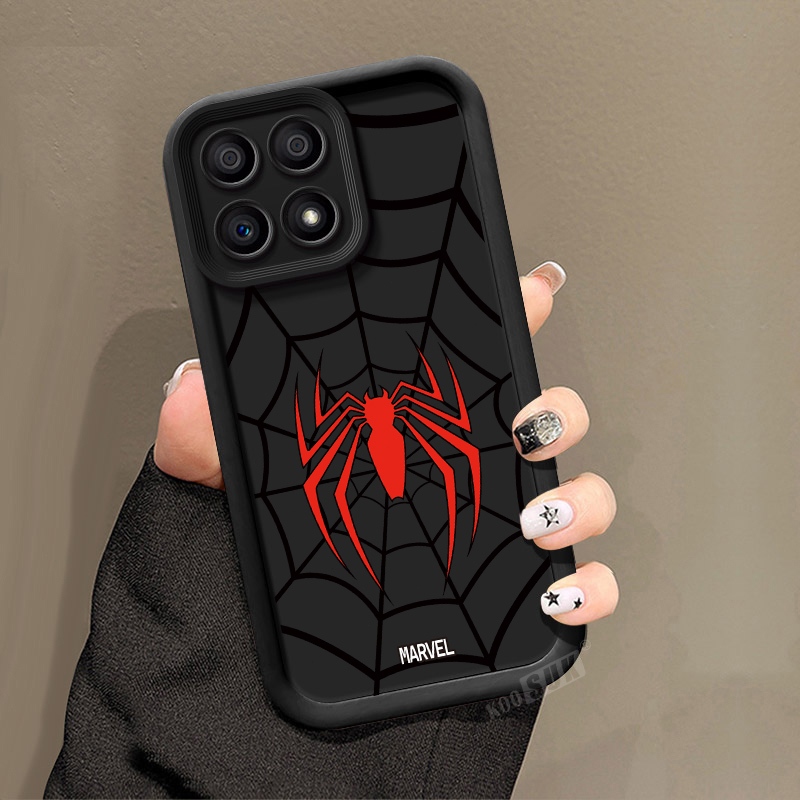 แฟชั่นสําหรับ Huawei Honor X6c NIC-LX1 NIC-LX2 NIC-LX3 Spider-Man นุ่มโทรศัพท์ปลอกปกหลัง