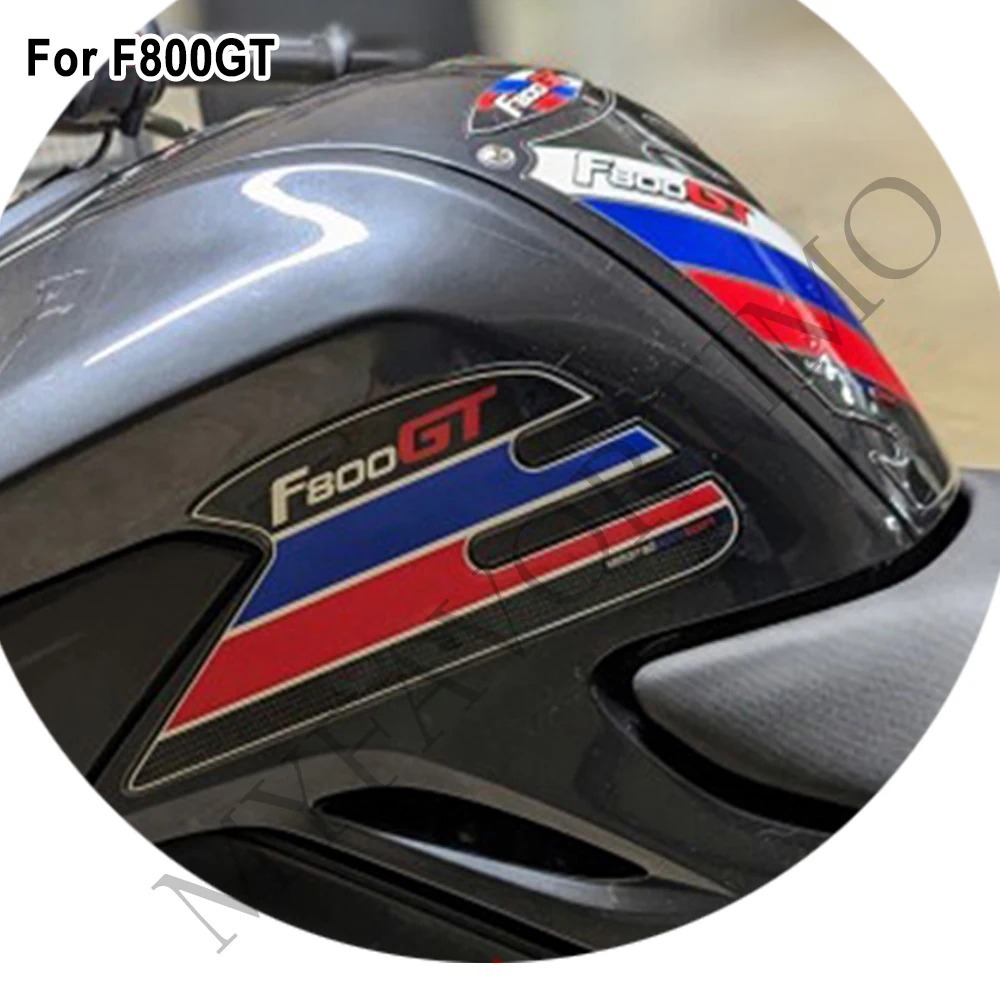F800GT รถจักรยานยนต์การใช้น้ํามันชุดเข่าถัง Pad สติกเกอร์ป้องกัน Decals สําหรับ BMW F800GT F800 F 80