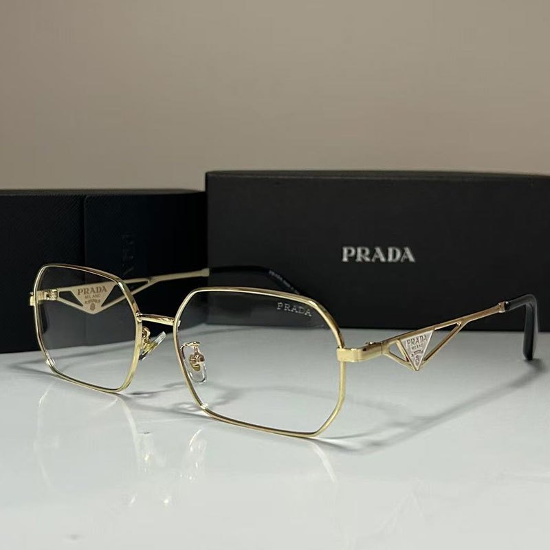 แฟชั่น อินเทรนด์ เรียบหรู กรอบโลหะ ใส่ได้ทั้งชายและหญิง แว่นกันแดด หรูหรา ดารา แว่นสไตล์เดียวกัน 8046ย - รูปที่ 3