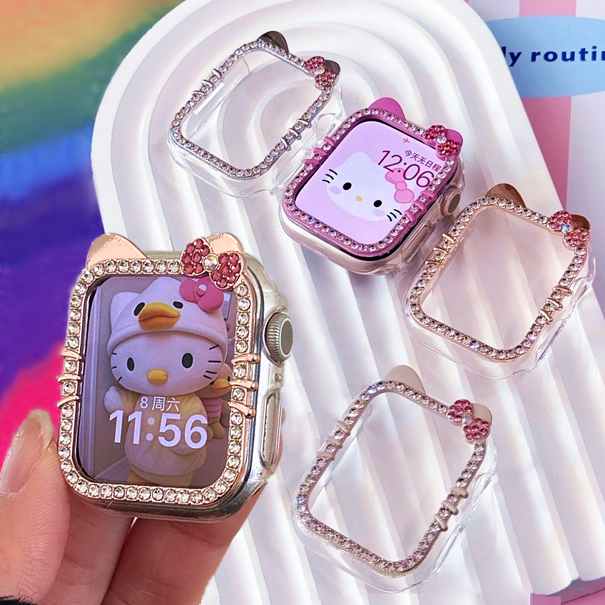 Bling Diamond Frame for Huawei Watch Fit 4 เคส Hard PC เคส Huawei Watch Fit 4 pro Case Bumper For Hu