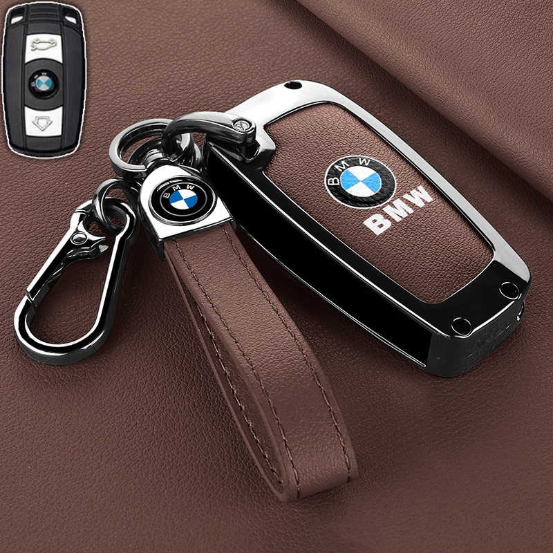 เคสรีโมตกุญแจรถยนต์  สําหรับ BMW 1 3 5 6 Series E60 E61 E70 E81 E87 E90 E91 E92 320 X1 X5 X6 Z4 ของแต่งรถยนต์ พวงกุญแจ ราคา ถูกที่สุด ดีลบีเคเค แกลเลอรีภาพที่ 3