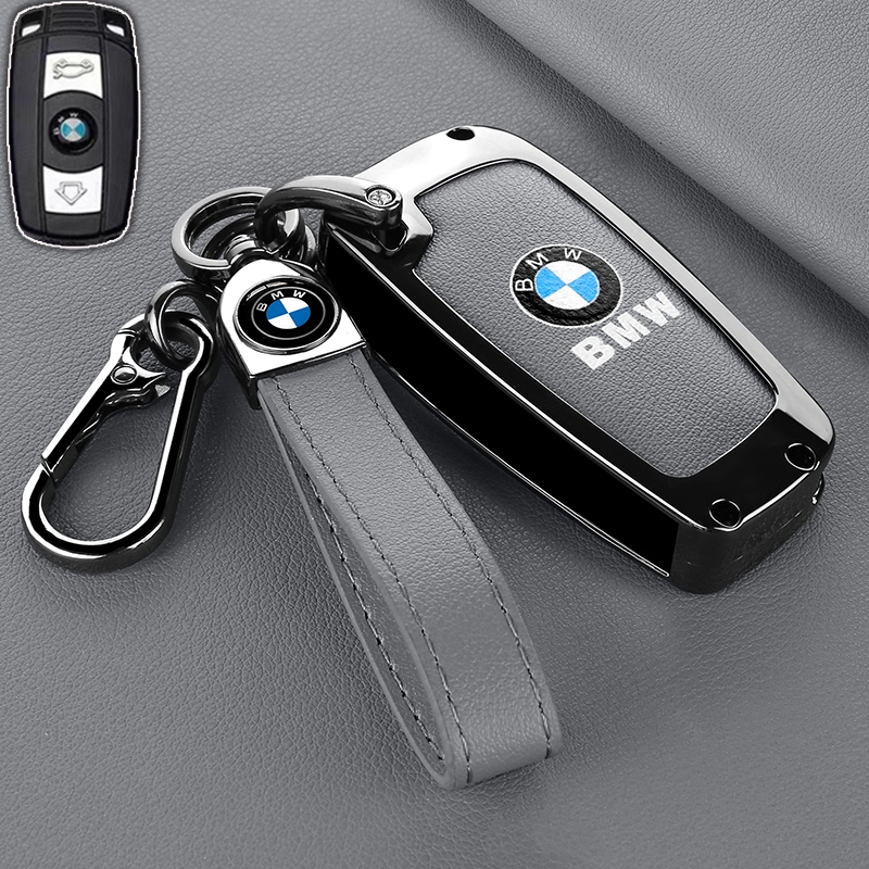 เคสรีโมตกุญแจรถยนต์  สําหรับ BMW 1 3 5 6 Series E60 E61 E70 E81 E87 E90 E91 E92 320 X1 X5 X6 Z4 ของแต่งรถยนต์ พวงกุญแจ ราคา ถูกที่สุด ดีลบีเคเค แกลเลอรีภาพที่ 4