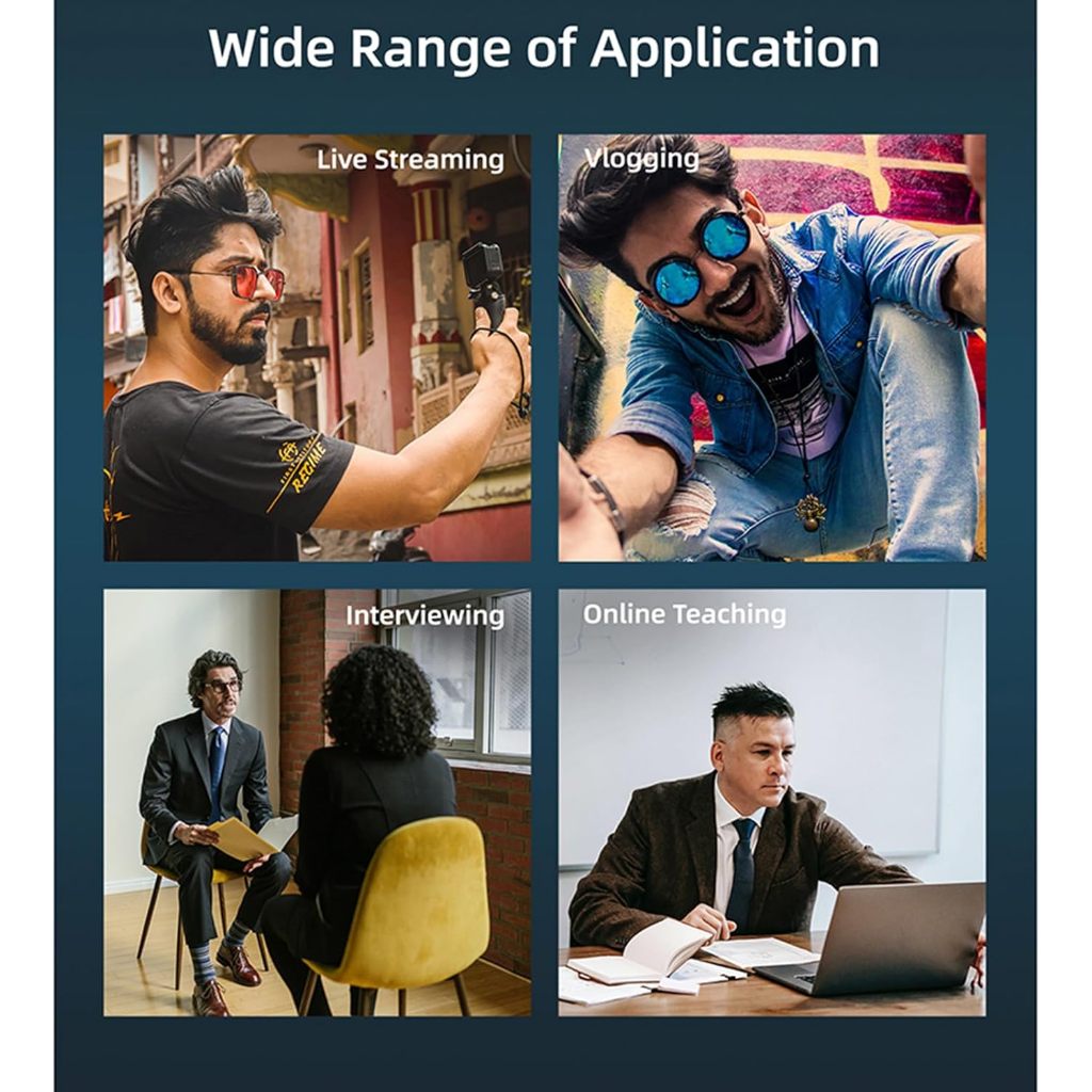 Sunnylife สําหรับ Insta360 Ace Pro 2/Ace/Ace Pro กล้องกีฬา Lavalier ไมโครโฟน Noise-isolating และ Sensitive ไมโครโฟนสะดวกต่อการใช้งาน - รูปที่ 6