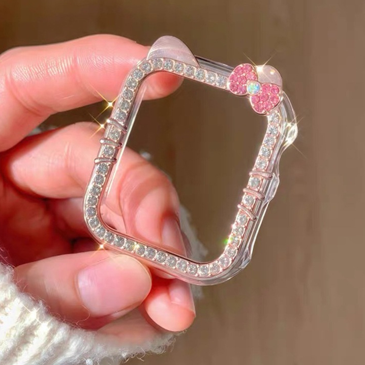 Bling Diamond Frame for Huawei Watch Fit 4 เคส Hard PC เคส Huawei Watch Fit 4 pro Case Bumper For Hu