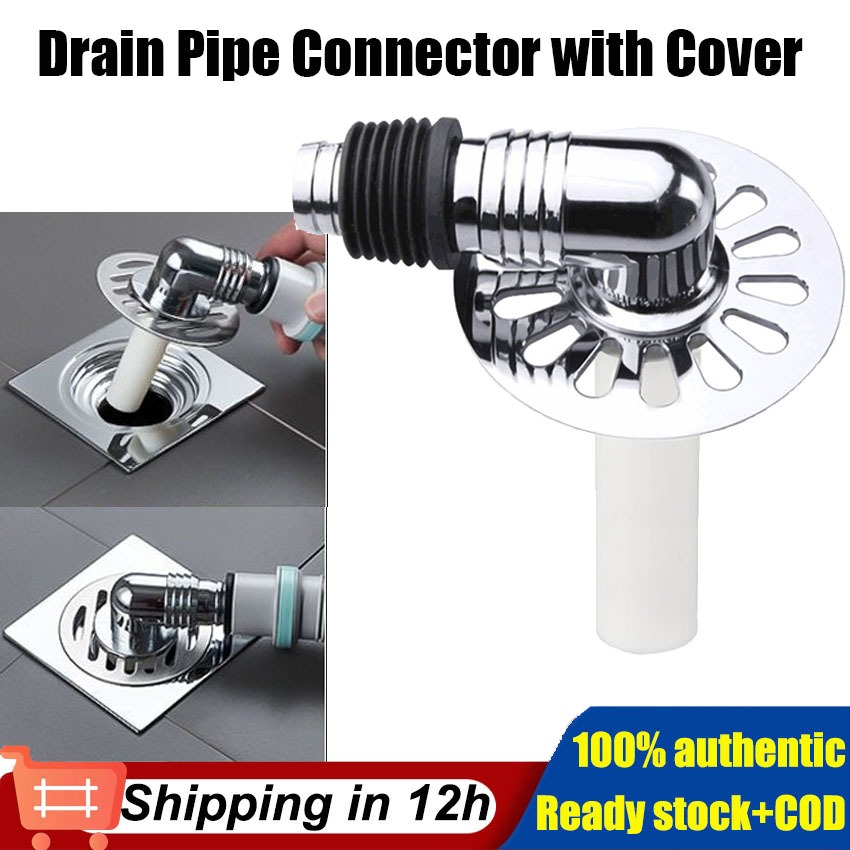 จัดส่ง 12ชม. เครื่องซักผ้าท่อระบายน้ําท่อเชื่อมต่อที่มีชั้นท่อระบายน้ําปกป้องกันน้ําล้นท่อระบบระบายน้ําคู่ระเบียงห้องน้ําระงับกลิ่