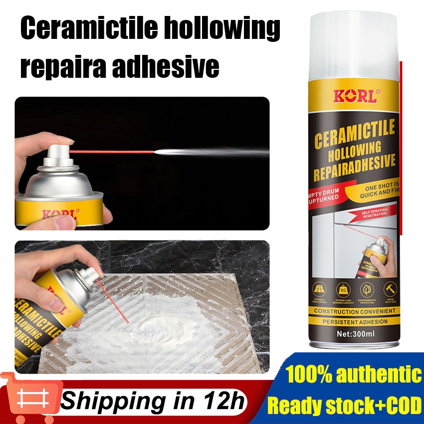 จัดส่งภายใน 12 ชม. Tile Hollow Repair กาว - ตัวแทนพันธะที่แข็งแกร่งสําหรับการเติมผนังและพื้น - Back 