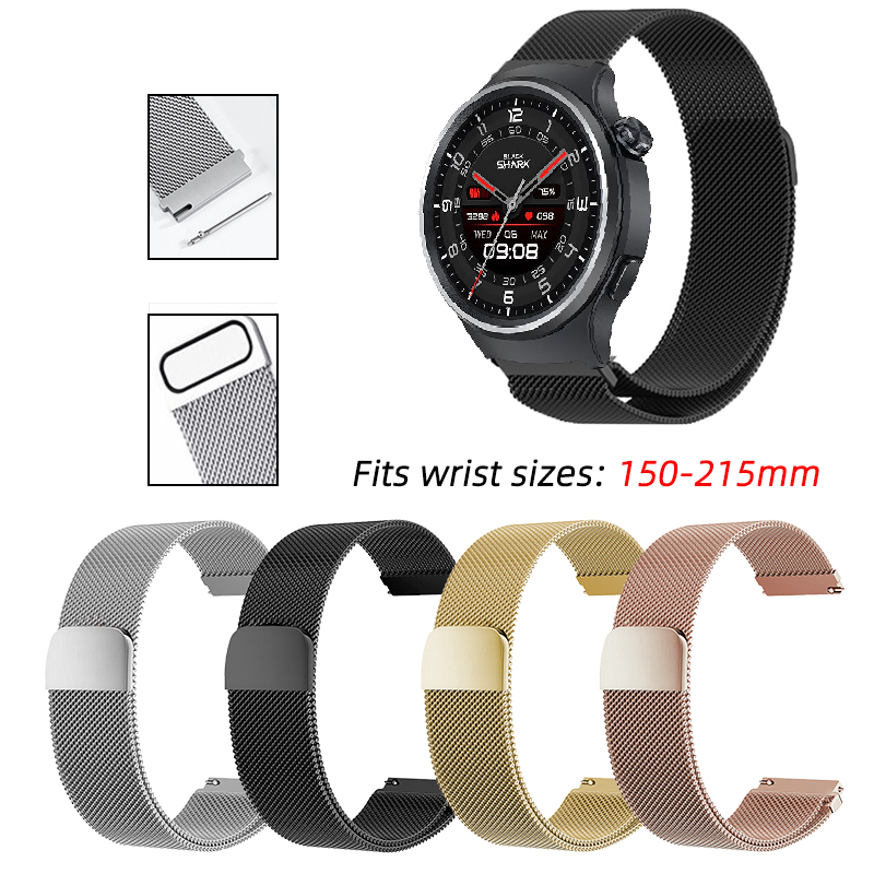 สําหรับสายนาฬิกา Black Shark A3 สาย Milanese แม่เหล็ก