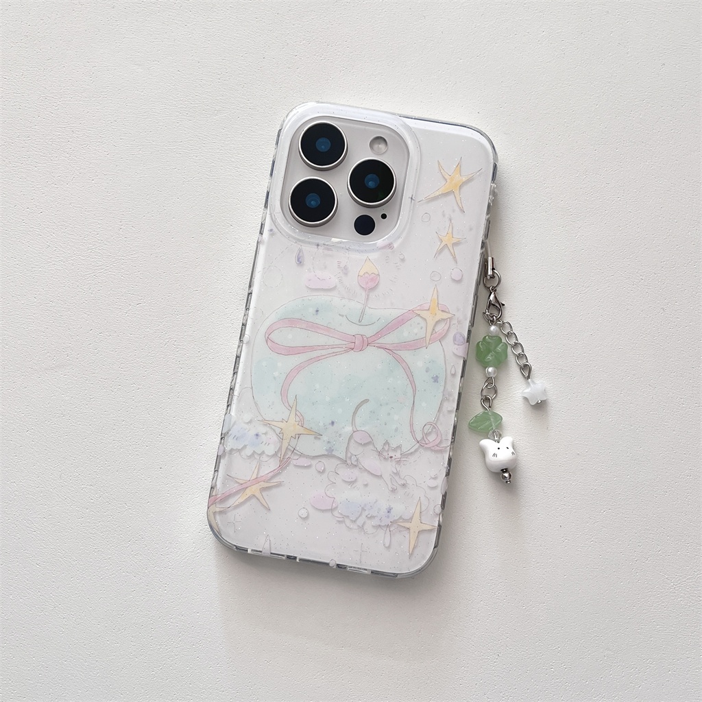 สําหรับIphone case 16 Pro Max 15 Pro Max 14 Pro Max Apple Candleเคสโทรศัพท์ลูกแมว ราคา ถูกที่สุด ดีลบีเคเค แกลเลอรีภาพที่ 7