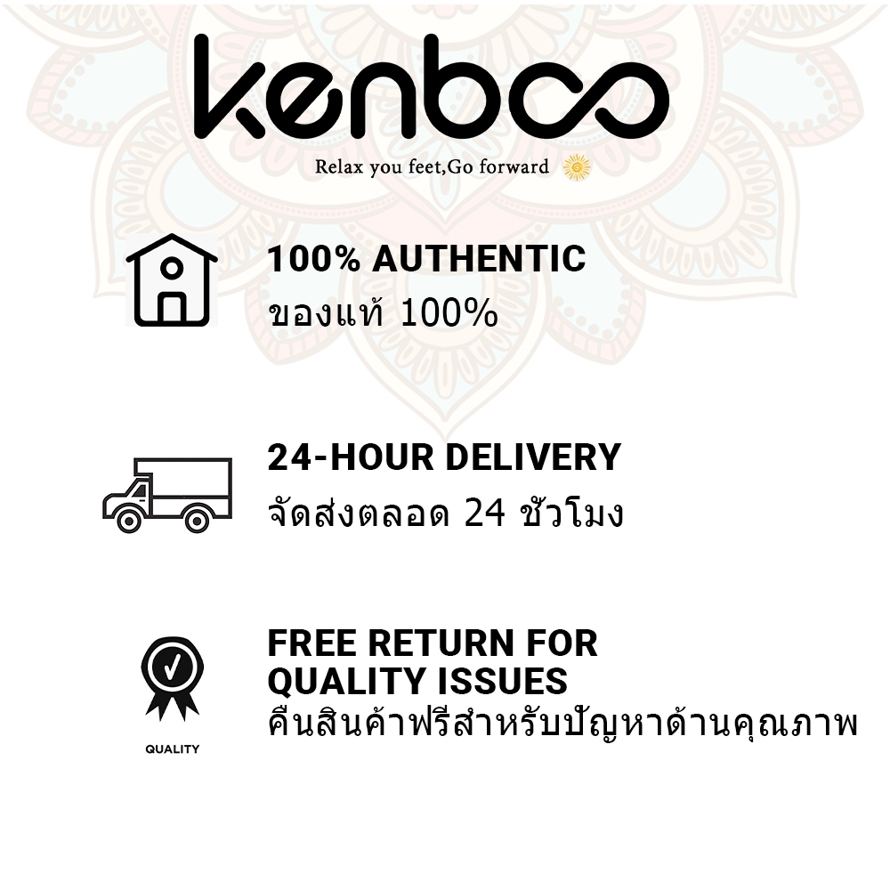 Kenboo เคนบู รองเท้าแตะสําหรับผู้ชาย รองเท้าแตะฤดูร้อนสําหรับผู้ชาย รองเท้าชายหาด - รูปที่ 6