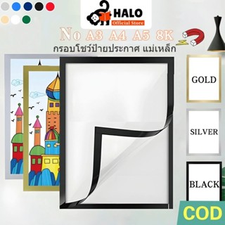 กรอบรูปแม่เหล็ก A4/A5/A6/A3 ใบรับรองสติกเกอร์แสดงผลแม่เหล็กภ…