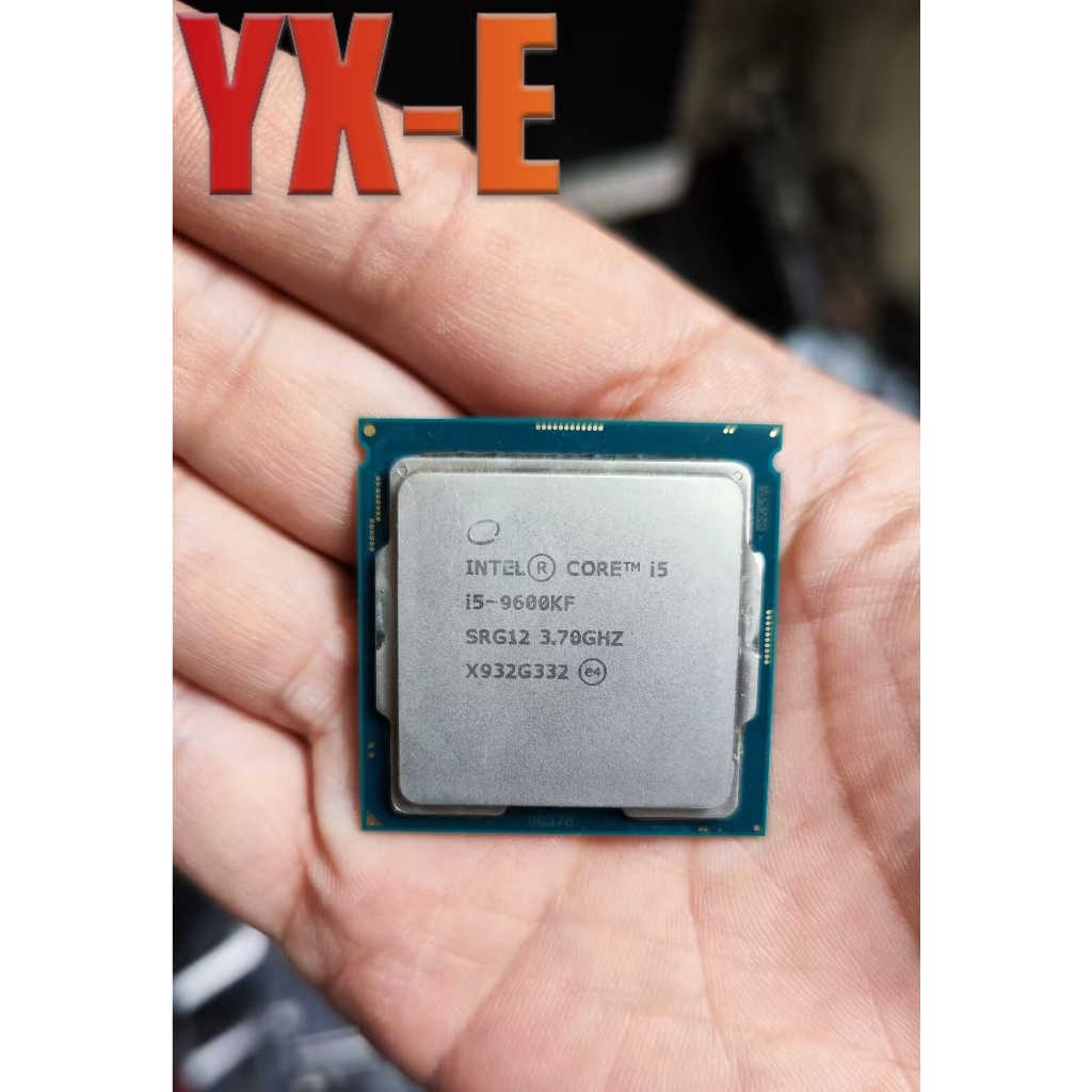 Upgrade Gaming CPU คอมพิวเตอร์เดสก์ท็อป 9Th Gen Intel Core i5-9600KF LGA 1151 CPU โปรเซสเซอร์ 3.7GHz