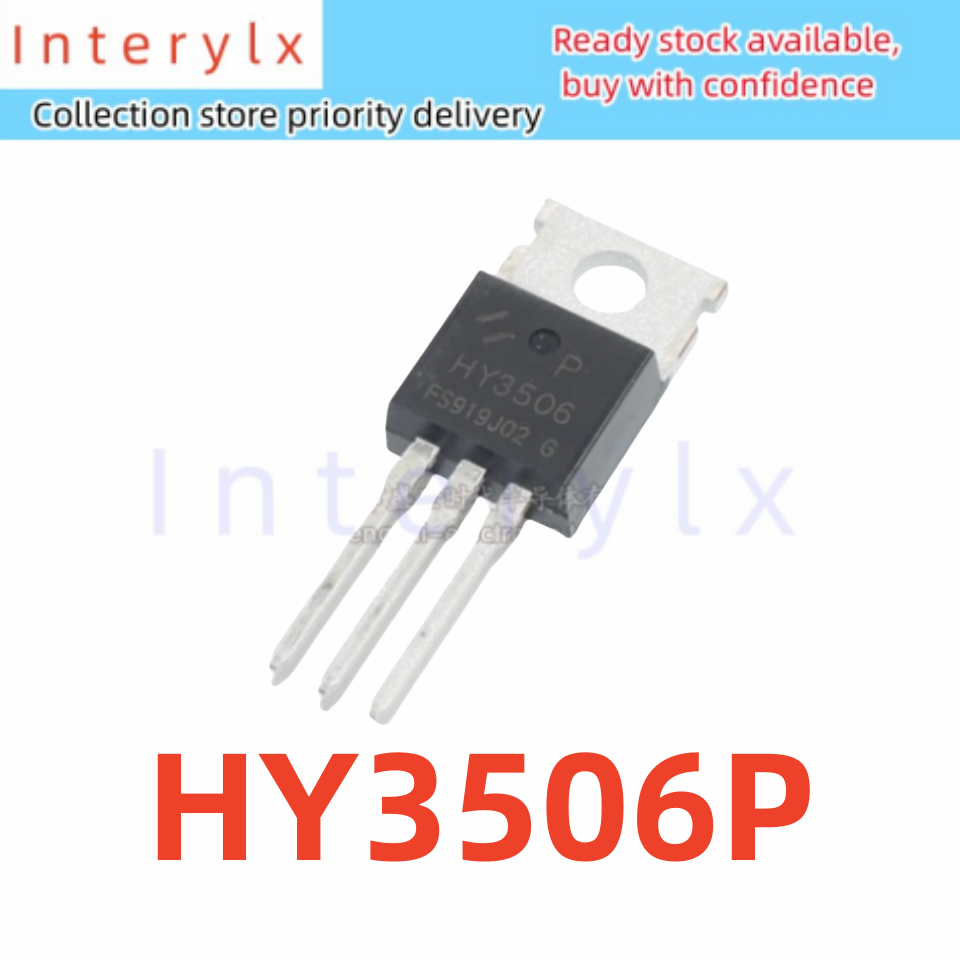 5 ชิ้น/ล็อต Original HY3506 HY3506P In-line TO-220 60V 190A MOS Tube อินเวอร์เตอร์ทั่วไปใช้ Triode