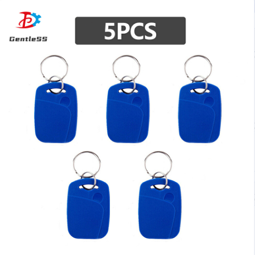 5 ชิ้น Dual-Chip สมาร์ทการ์ด ID + IC การ์ดการอนุญาตคอมโพสิตการ์ด Dual-Frequency Card พวงกุญแจ