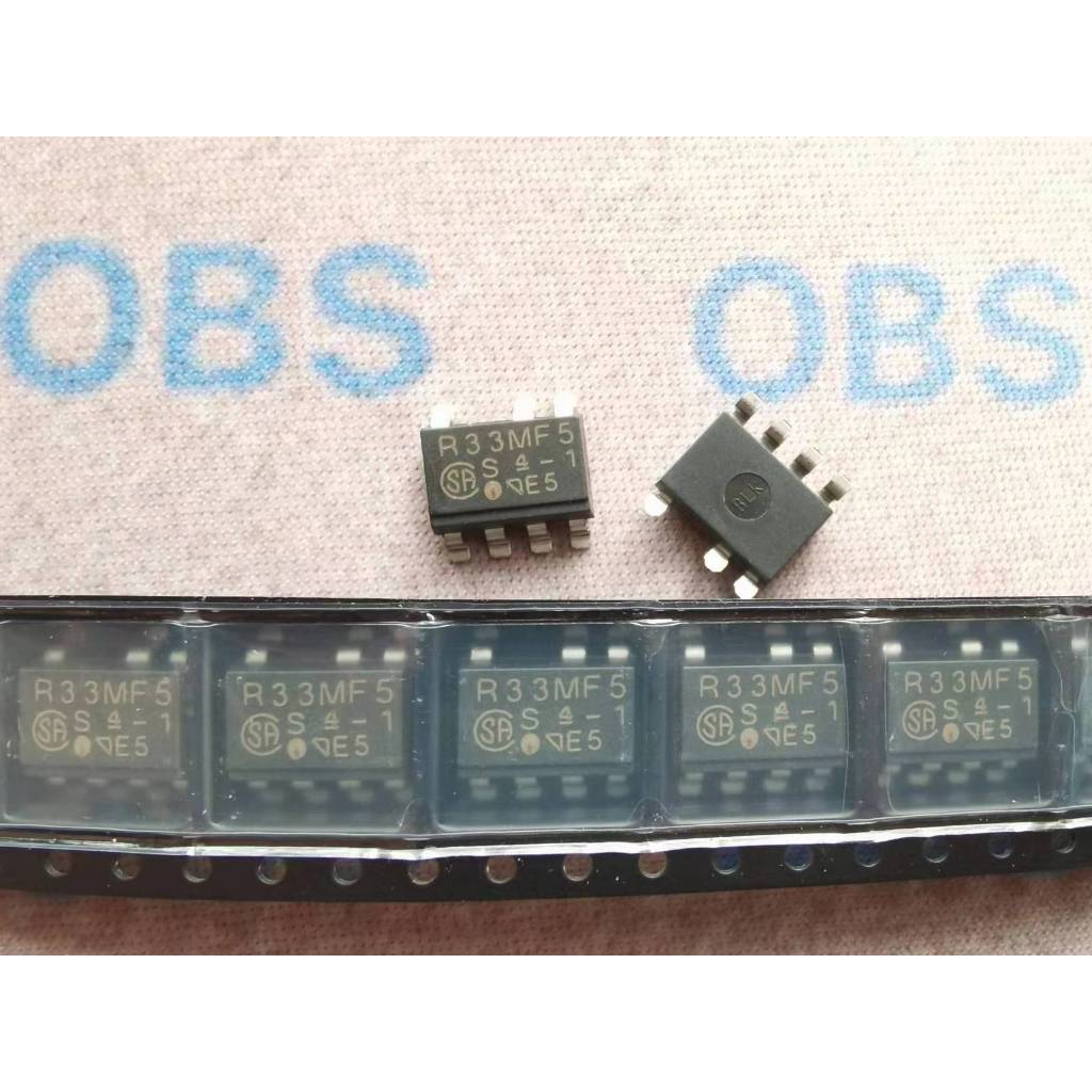 ((10 ชิ้น) PR33MF51YPLF การพิมพ์หน้าจอ R33MF5 Patch SOP-7 Optocoupler