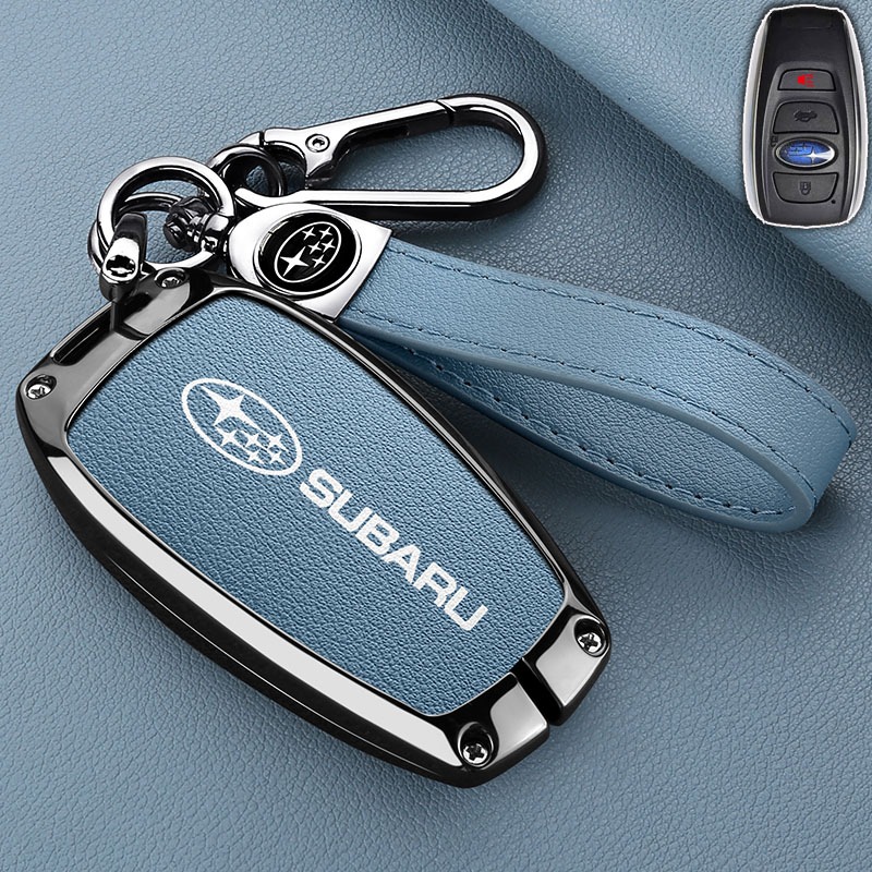 เคสกุญแจรีโมตรถยนต์ Subaru XV Crosstrek Forester WRX BRZ STILegacy Impreza Outback ของแต่งรถยนต์ พวงกุญแจ กระเป๋ากุญแจ