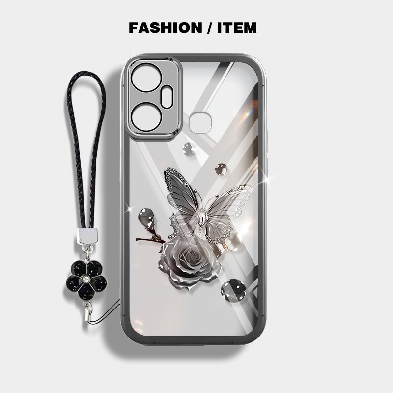 YBD INSเคสโทรศัพท์สําหรับInfinixสมาร์ท 6 Plus Tecno Spark 8C Spark Go 2022 Spark 9 2019 KG5 KG5j KG5