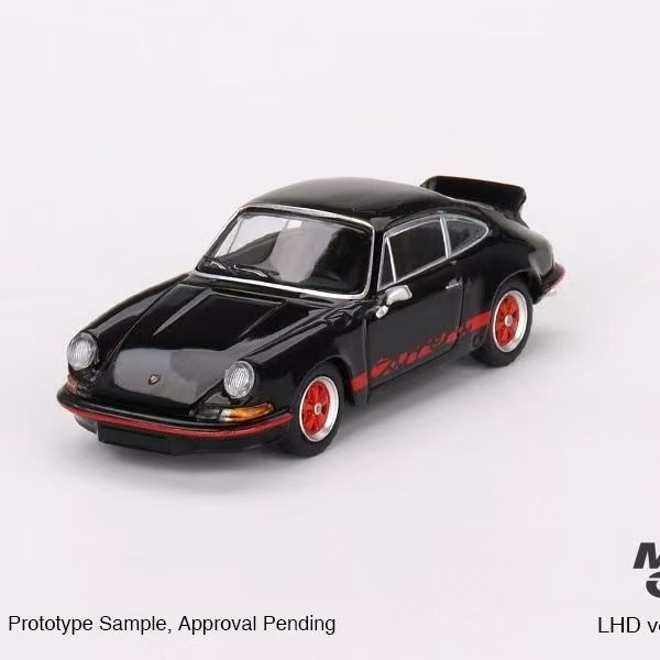 MINIGT 1: 64 Porsche 911 Carrera RS Alloy Model สีดํา 688