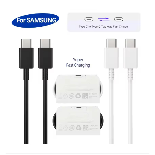PD สําหรับ Samsung S22 S21 S20 S23 S24 S25 Ultra 45W Super Fast Charging A54 A55 A34 5G หมายเหตุ 20 