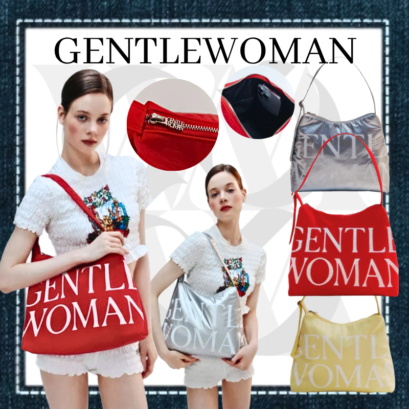 Gentlewoman Buckle Hobo Bag Puffy Bag กระเป๋าความจุขนาดใหญ่ กระเป๋า woman gentle  3 Color Puffy Bag