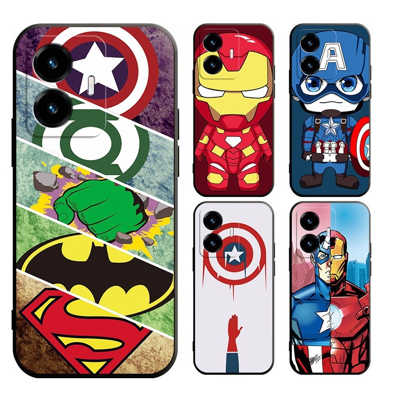 VIVO V50 lite V50 Pro 5G V4O V40 Pro V40 lite 4G 5G Marvel ซูเปอร์ฮีโร่ปลอก Soft Case Cover