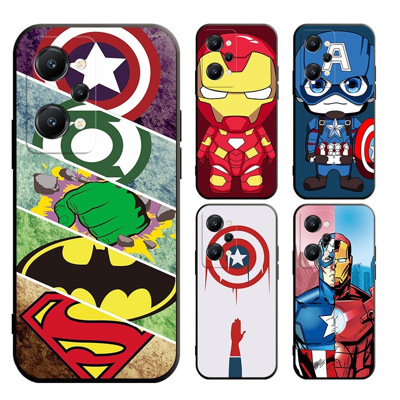 Realme GT6 GT 6T NEO 3T 5G Master Edition 3 240W 3T 5G 2 3 PRO Marvel ซูเปอร์ฮีโร่ปลอกเคสอ่อน