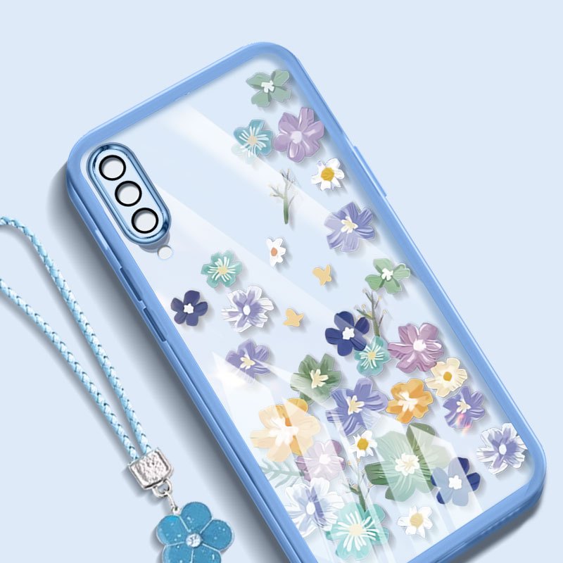 SAMSUNG YBD INSเคสโทรศัพท์สําหรับSamsung Galaxy A50 A50S A30S A307 A03S A02S M02S A025 A307 Bluesดอก