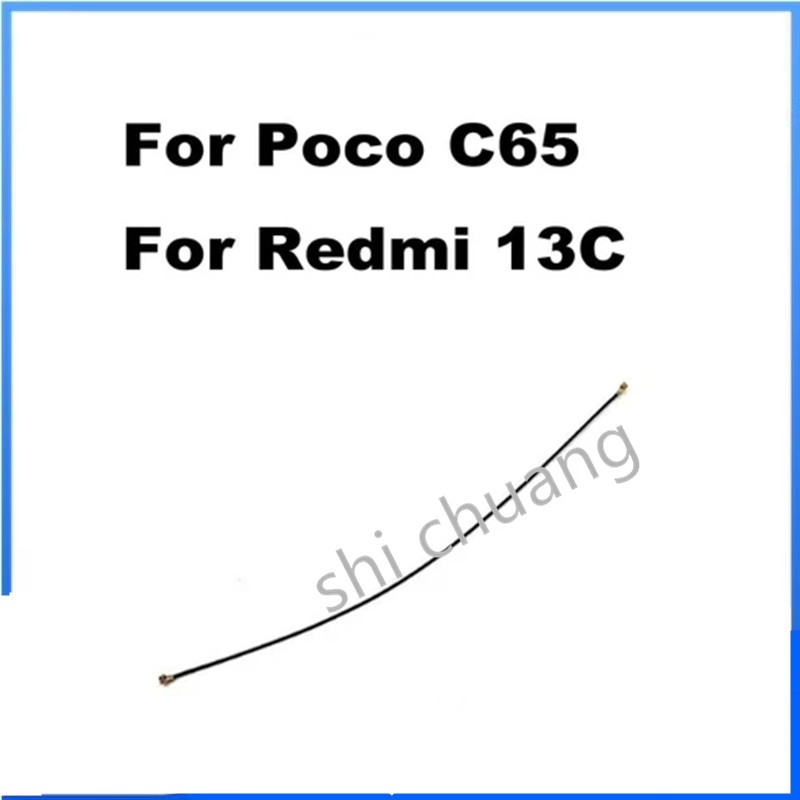 Wi-Fi สําหรับ Xiaomi Redmi 13C/Poco C65 สัญญาณWifi Aerial RibbonเสาอากาศFlexสายอะไหล่ซ่อม