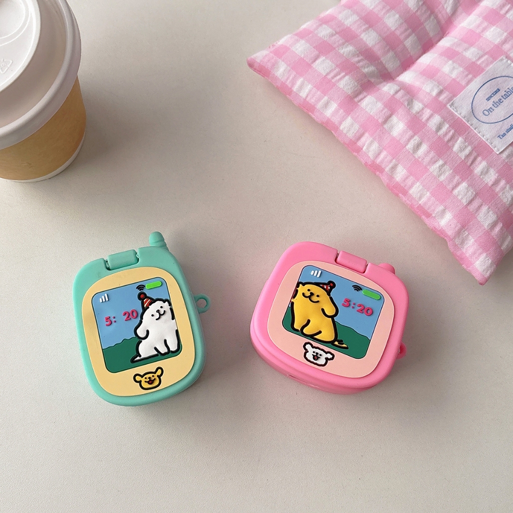 สําหรับ Huawei Freebuds se3/6i/4/4E/4i/5/5i/Pro/Pro2/Pro2+/Pro 3/Pro 4/se2/คลิปกรณี Retro โทรศัพท์กร