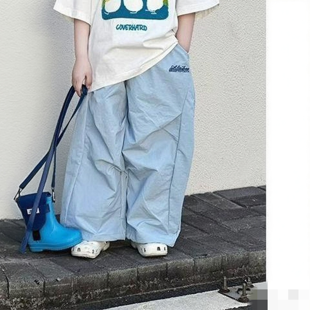 ชุดสูทเด็กผู้ชาย ฤดูร้อนผลิตภัณฑ์ใหม่บางสไตล์เด็กน้อยแขนสั้นเสื้อยืดกางเกงลําลองเด็กด้านบนป้องกันยุงกางเกงสองชิ้น - รูปที่ 5