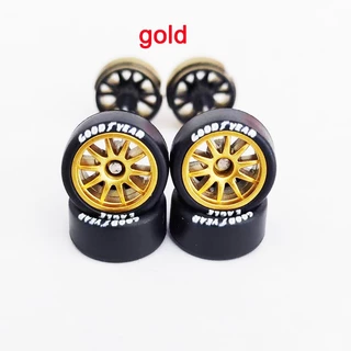 11.2 มม.1/64 รถโลหะผสมรุ่นล้อยางที่ถอดออกได้ CE28 10-rays สําหรับ 1:64 ล้อร้อน/Matchbox/Domeka รุ่น