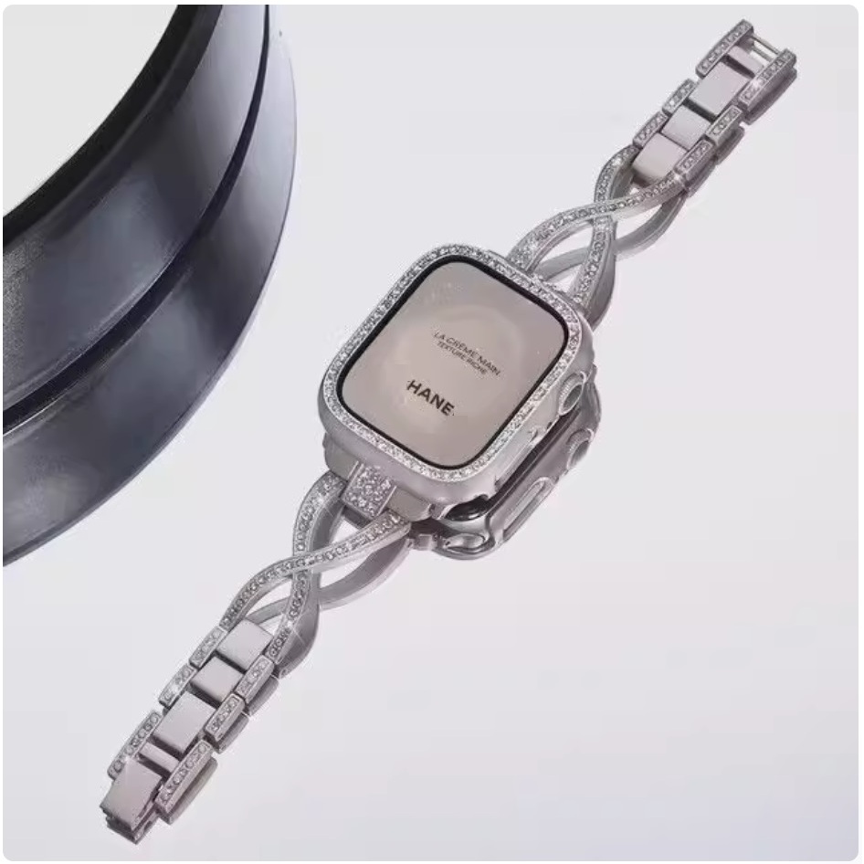 Bling Diamond Strap For Huawei Watch Fit 4 สาย Metal Huawei Watch Fit 4 Pro สาย Huawei Watch Fit 3 S