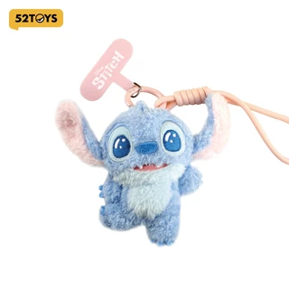 52TOYS Disney Stitch Mood Series Plush Phone Charm Blind Box Merch