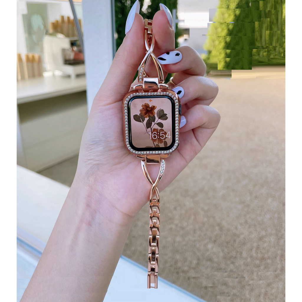 Diamond Watch Strap For Huawei Watch Fit 4 สาย Metal สาย Huawei Watch Fit 4 Pro Strap Huawei Watch F