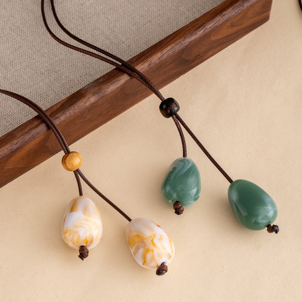 ใหม่สไตล์จีนชาติพันธุ์ไม่สม่ำเสมอสร้อยคowlก pearl vintage หยดน้ำจี้ยาว ราคา ถูกที่สุด ดีลบีเคเค แกลเลอรีภาพที่ 6
